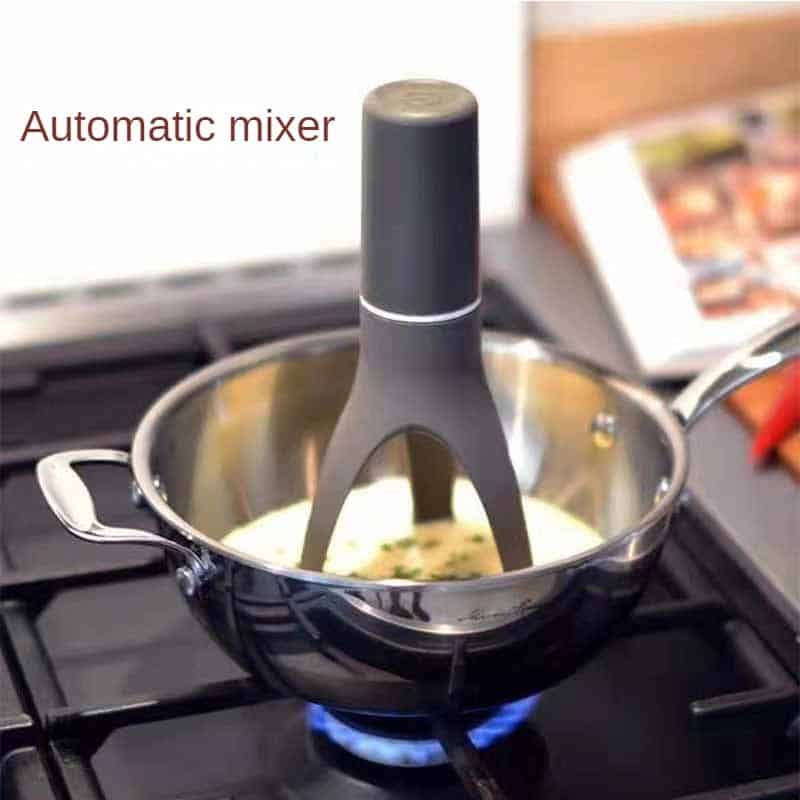 Electric Automatic Pan Stirrer Whisk Innovative Kitchen Utensils Pot Mixer Soup Cream Blender Egg Beater Kitchen Cooking Gadgets