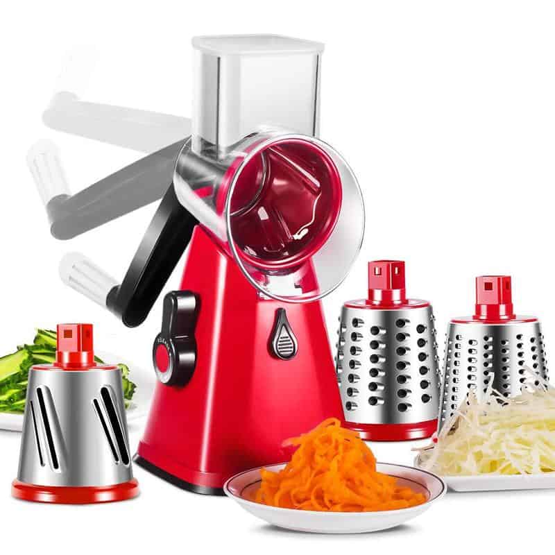 Kitchen Gadgets Accessories Multifuncional Mandoline Slicer Cutter Chopper and Grater 2020 Newest Manual Vegetable Cutter Home