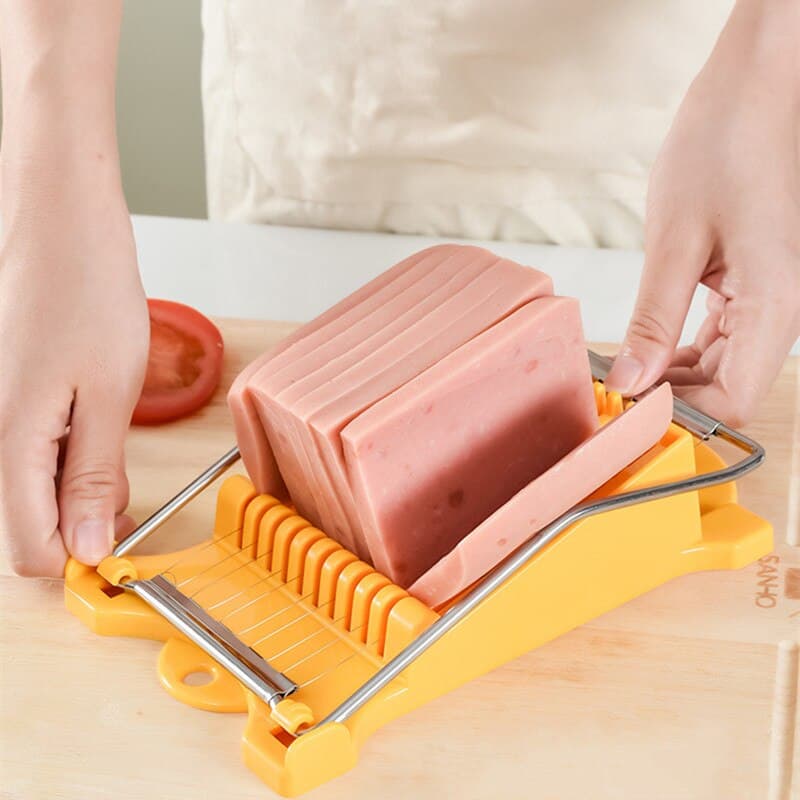 New egg cutting tool lunch meat slicer banana watermelon fruit slicer ham slicer kitchen gadget