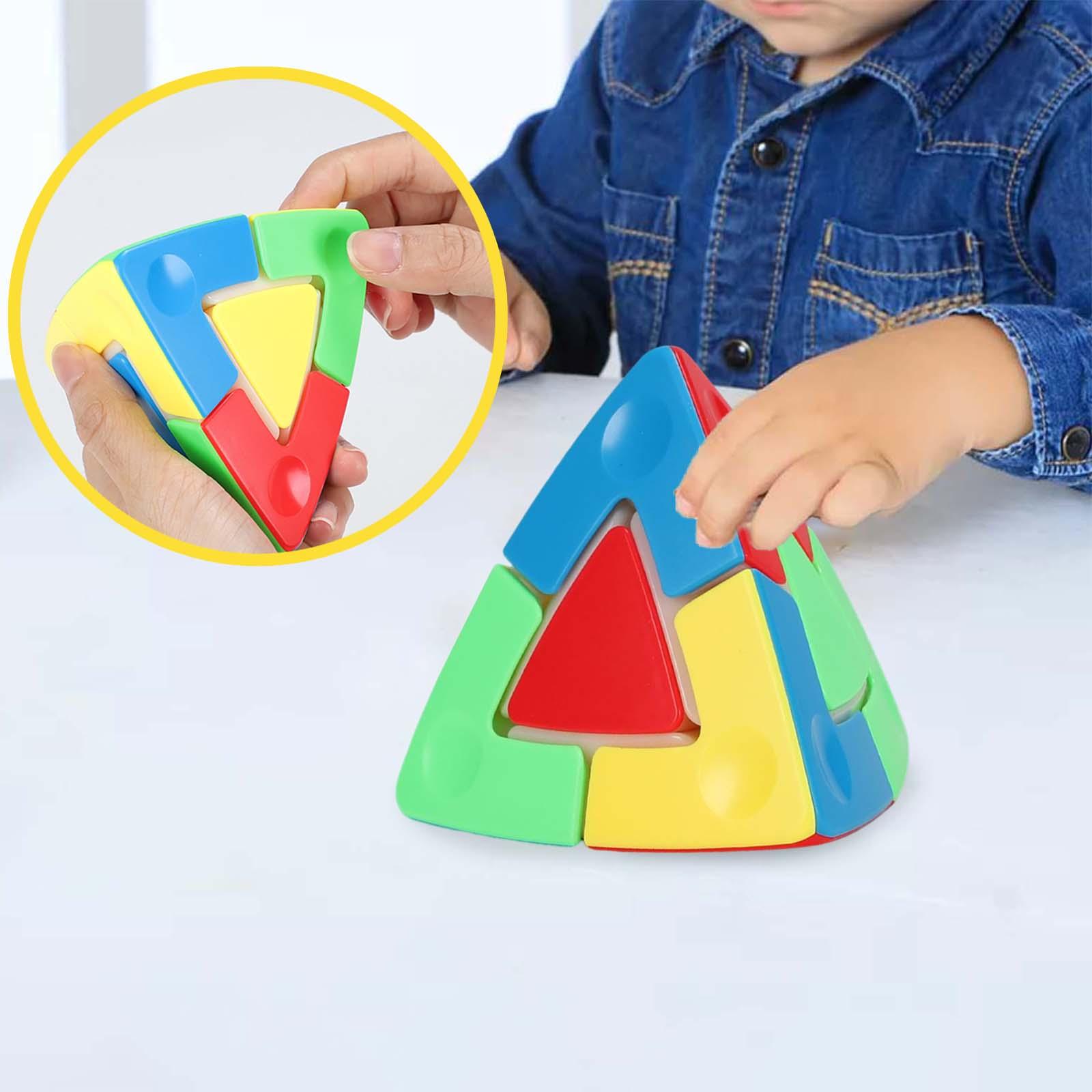 Cube Puzzles Toy Unique Birthday Brain Teasers Smoothly Sensory Toy fidget for adult Beginner Children Mini Gadget Kids