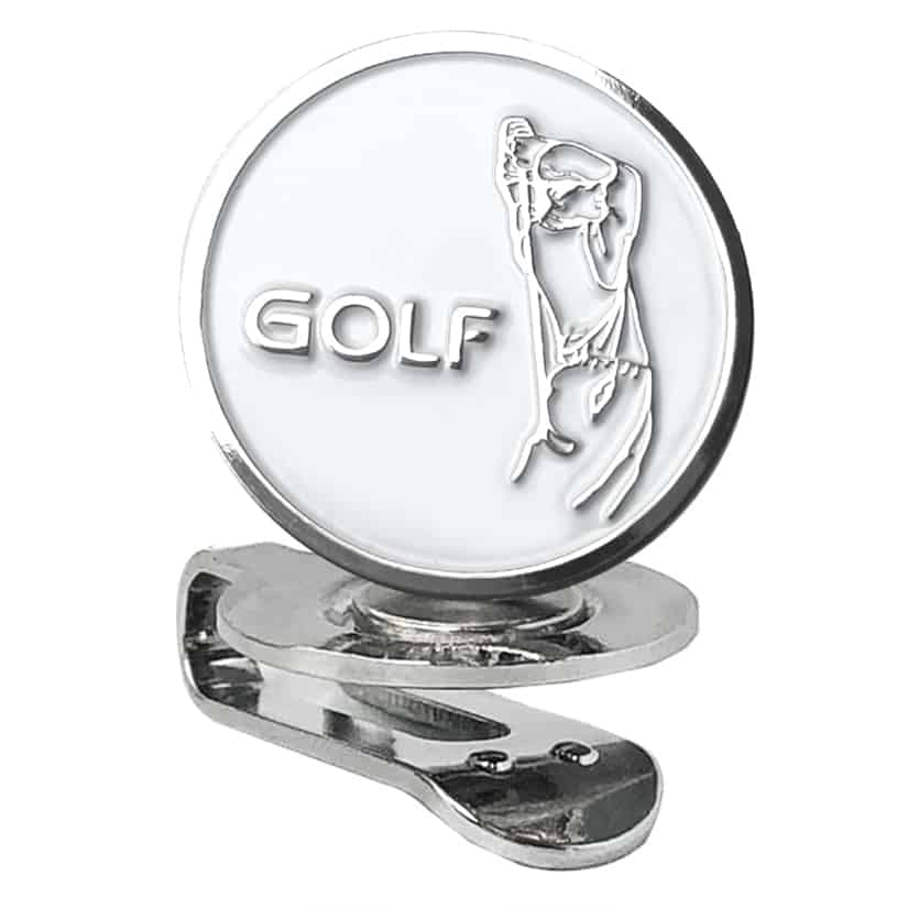 Golf Ball Marker With Magnetic Hat Clip Humanoid Pattern Funny Great Golf Gifts Golf Accessories For Men Women Golfers Unique